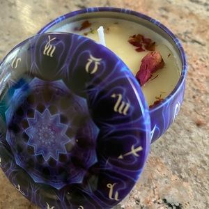 Organic beeswax candles